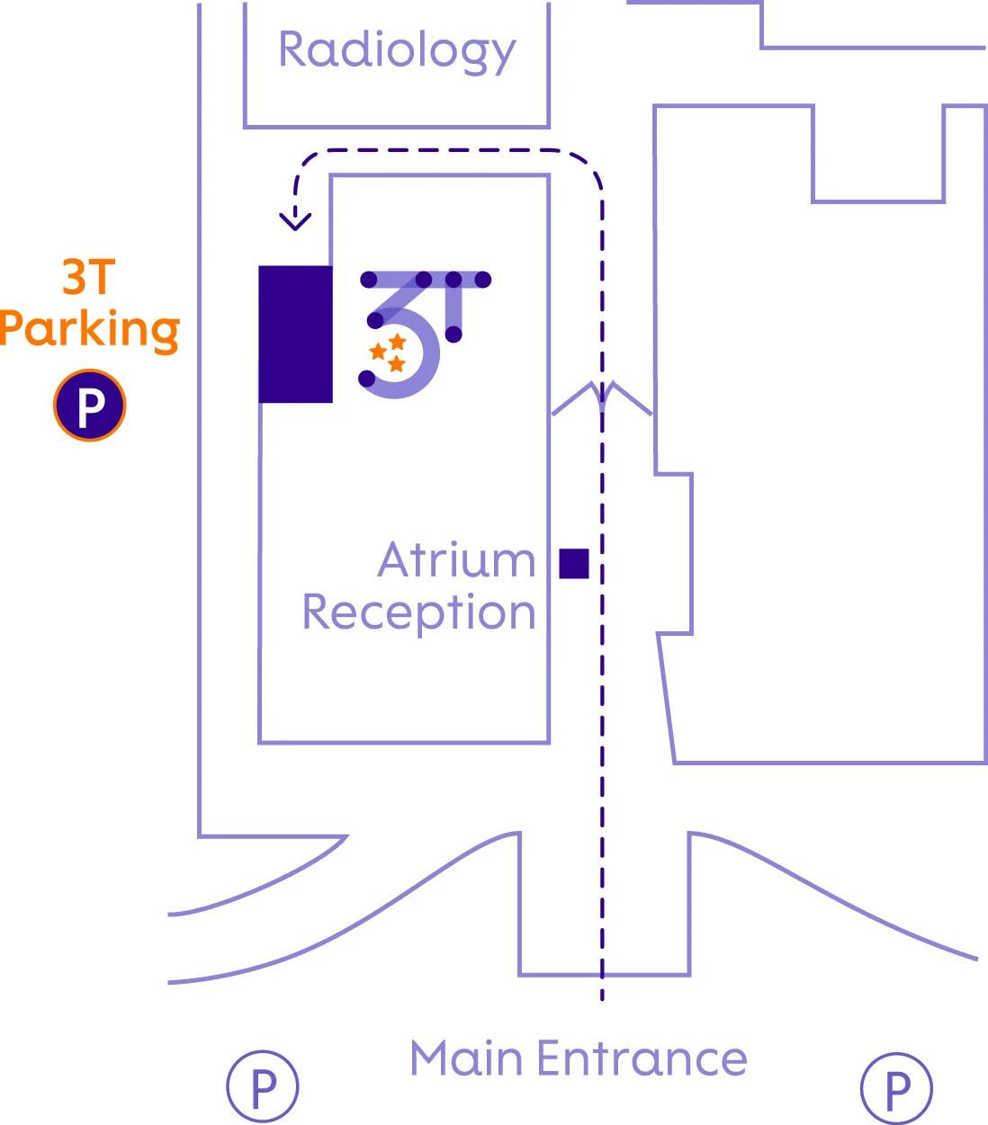 Directions to Atrium Reception